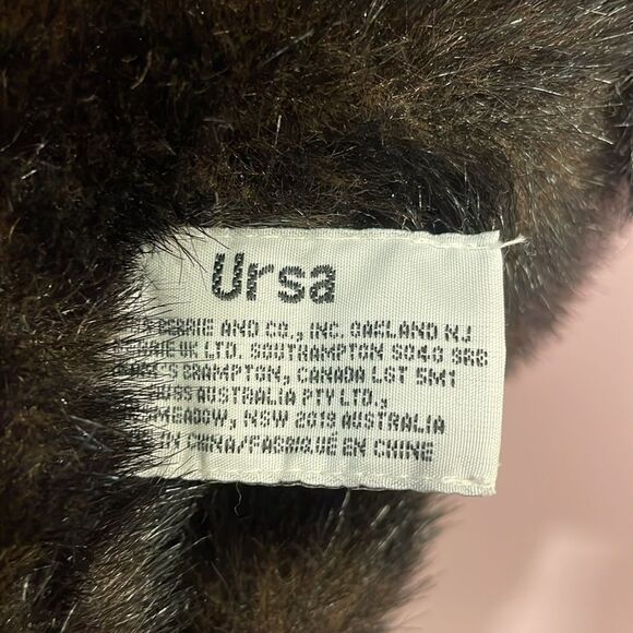 Vintage Russ Berrie Ontario Parks Black/Brown Ursa the Bear 10” Excellent Con… - Picture 8 of 10